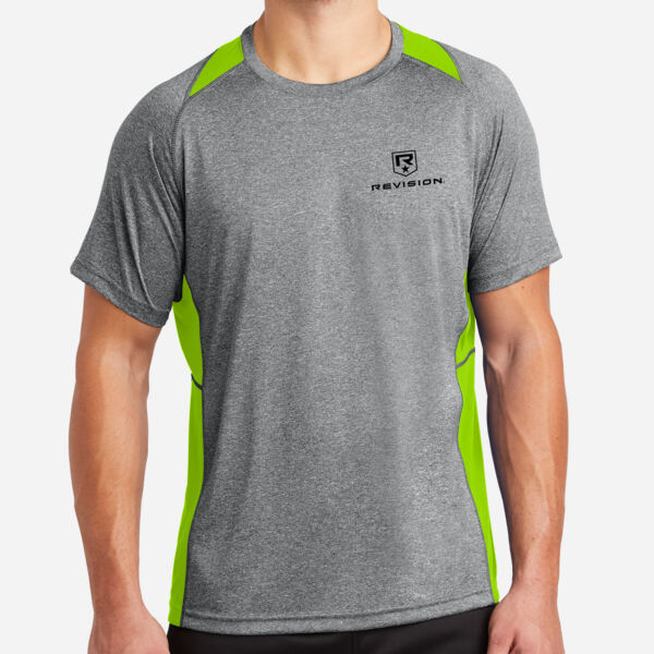 Heather Colorblock Contender Tee Thumbnail